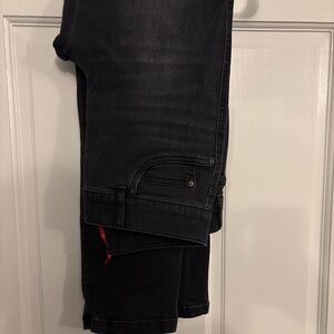 Spanx Grey Black pull up jeans